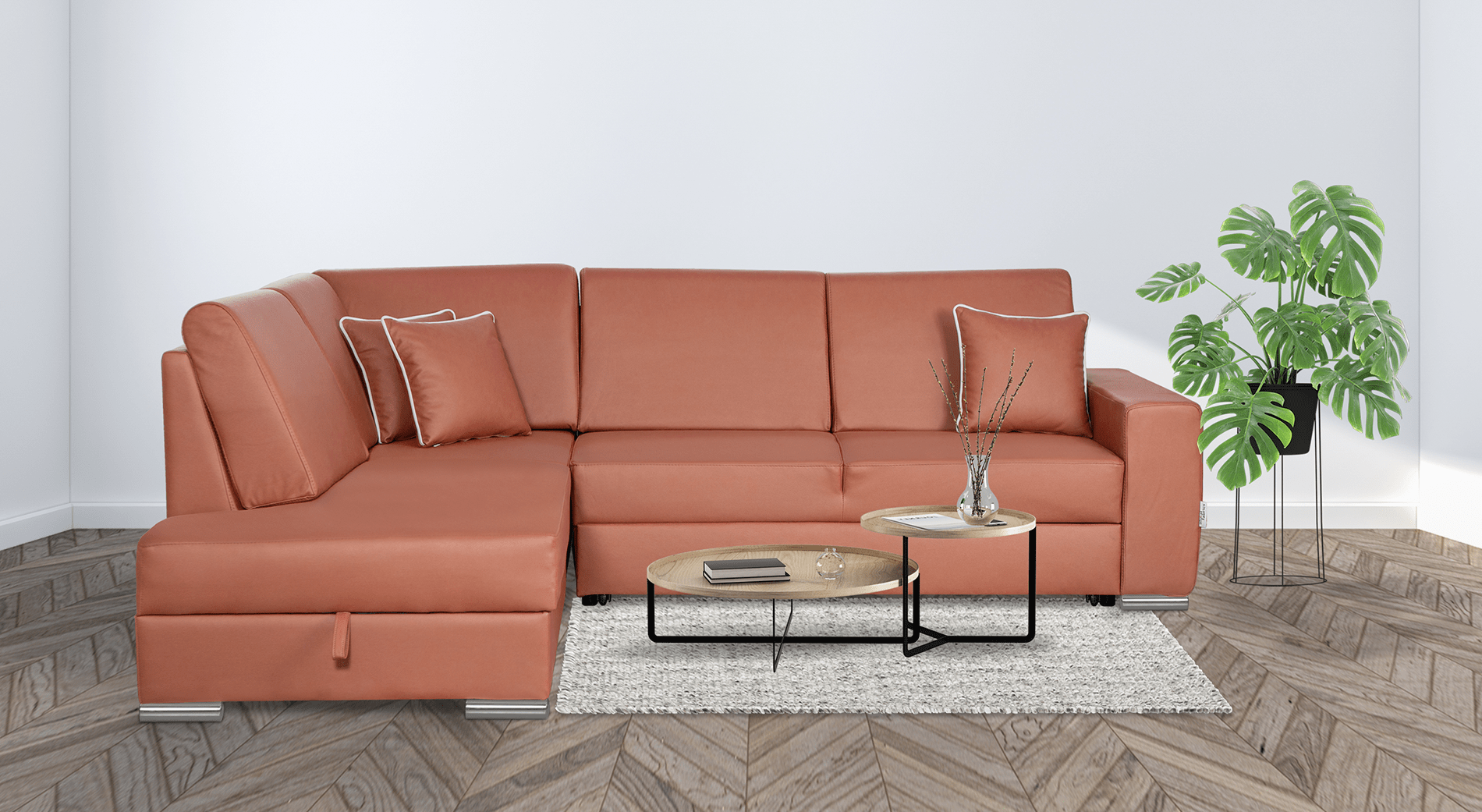 Alu-Kal ugaona garnitura Atina